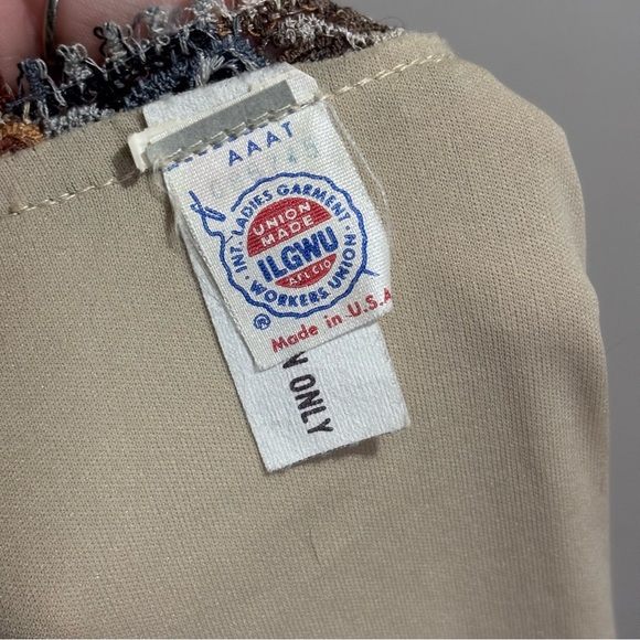 Vtg 70s 2pc Maxi Dress & Kimono Cardigan Set Embroidery Boho Size Medium - Picture 15 of 16